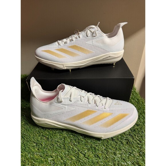 Adidas Adizero Electric+ BSB Metal Spike Mens Size 12 Baseball Cleats IF3368 NEW